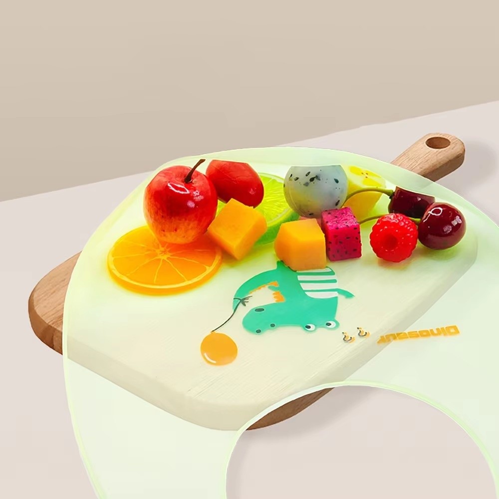 만화 방수 아기 턱받이 부드러운 실리콘 어린이 식사용  - Baby Food Apron 리뷰 및 가격