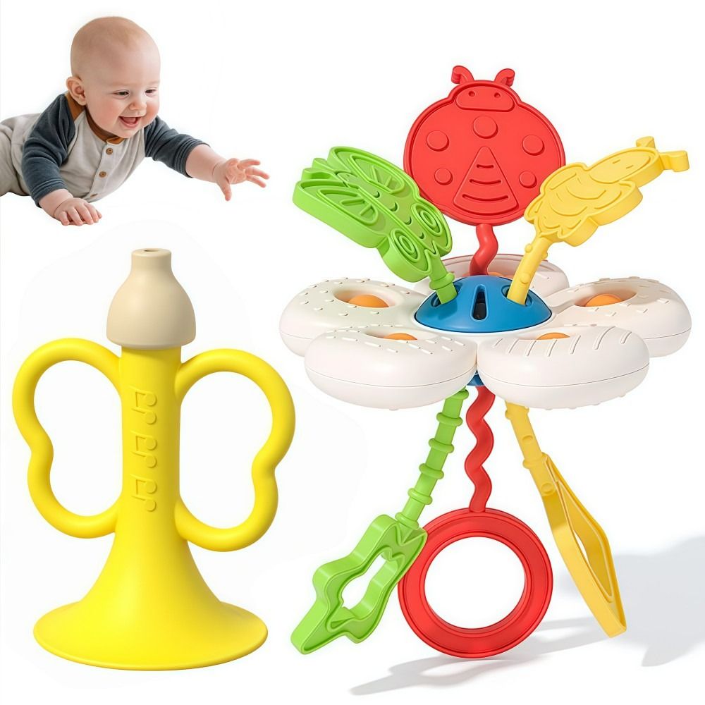 식품 등급 아기 감각 발달 장난감 부드러운 실리콘 트럼 - Baby Food For Travelling 리뷰 및 가격