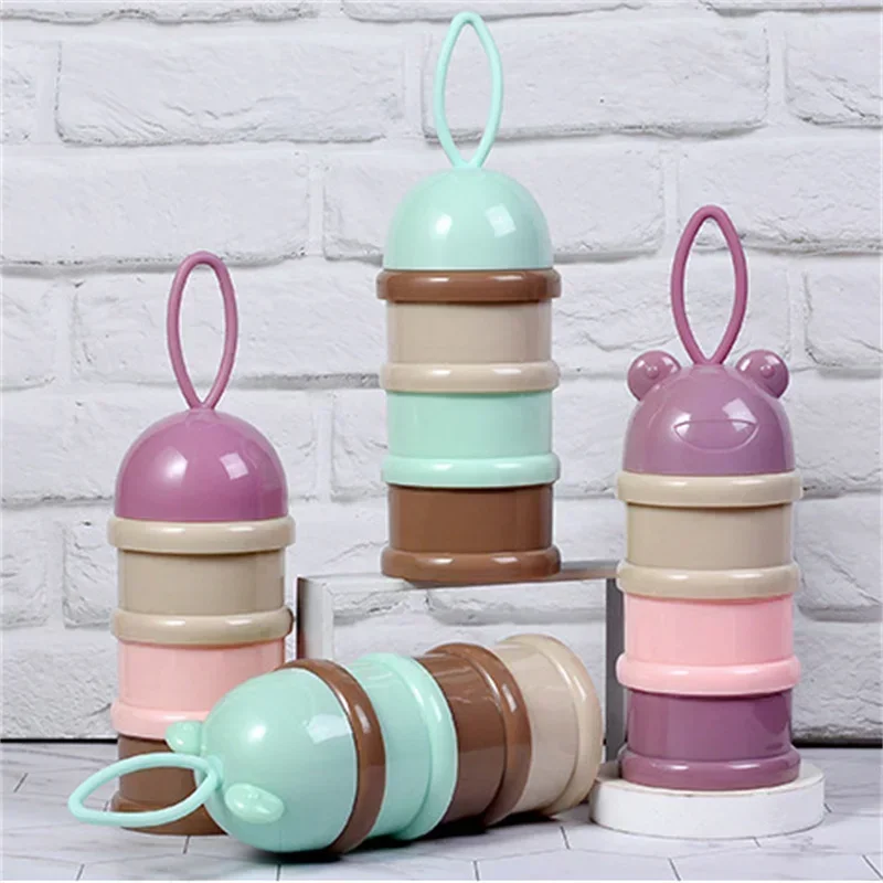 여행 - 필수 저장 시리얼 파우더 디스펜서 휴대용 3층 - Baby Food For Travelling 리뷰 및 가격