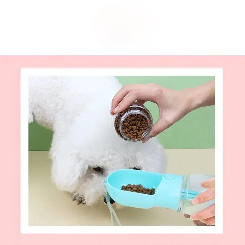 휴대용 2-in-1 강아지 고양이 물병과 사료 보관 용 - Baby Food Cat 리뷰 및 가격