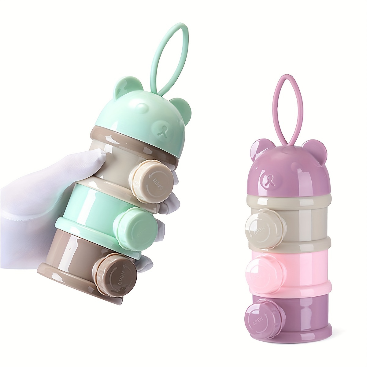 스트랩이 있는 대용량 아기 분유 용기, 분유 디스펜서, - Baby Food Options 리뷰 및 가격
