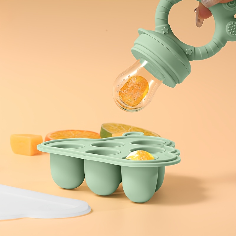 2pcs/1pc 뚜껑이있는 미니 베이비 과일 야채 냉동 - Baby Food Options 리뷰 및 가격