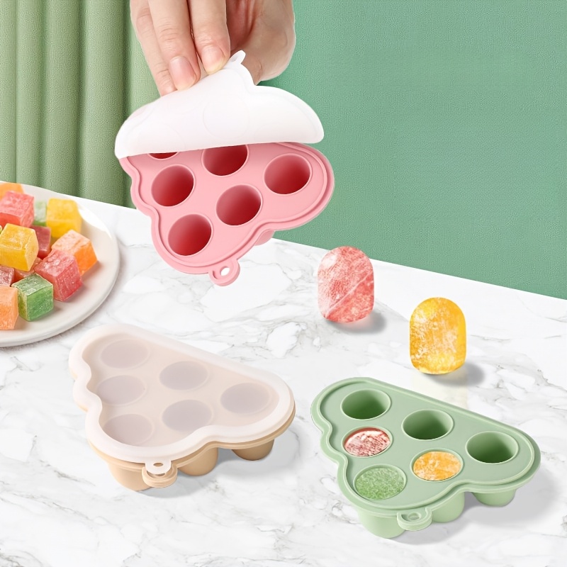 2pcs/1pc 뚜껑이있는 미니 베이비 과일 야채 냉동 - Baby Food Options 리뷰 및 가격