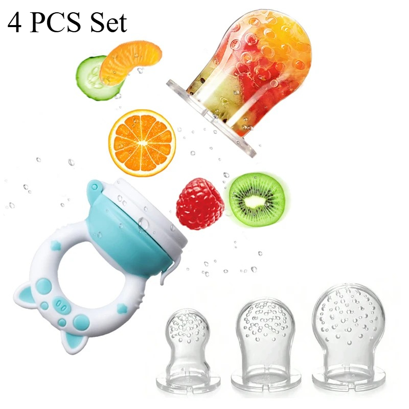 4개/세트 실리콘 과일&야채 피더 (영유아용, 6-36 - Baby Food Product 리뷰 및 가격