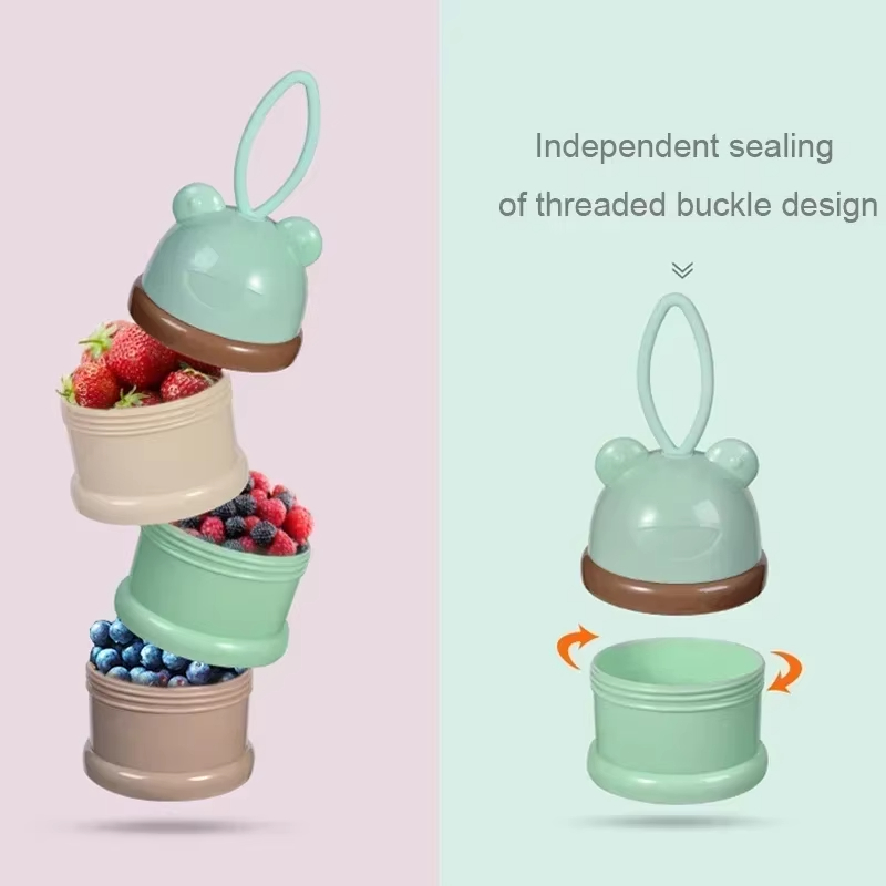 컬러드 밀크 파우더 박스 편리하고 휴대 가능한 밀크 파 - Baby Food For Travelling 리뷰 및 가격