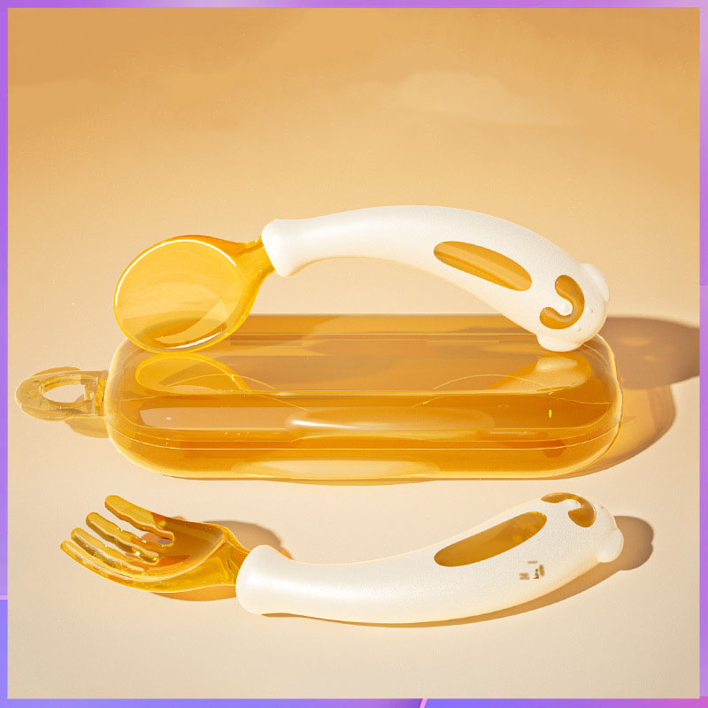 아기 숟가락 포크/먹는 법 배우기 훈련/1세 이상 어린 - Baby Food Eating 리뷰 및 가격