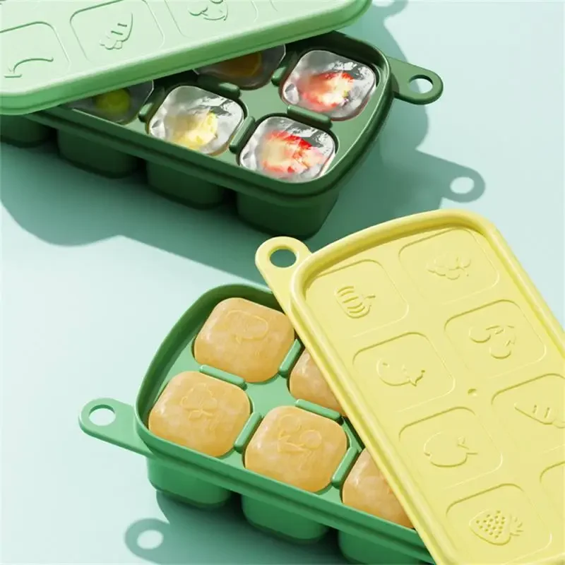 냉동 홈 식품 등급 실리콘 금형 아기 금형 얼음 금형  - Baby Food Zubereiter 리뷰 및 가격