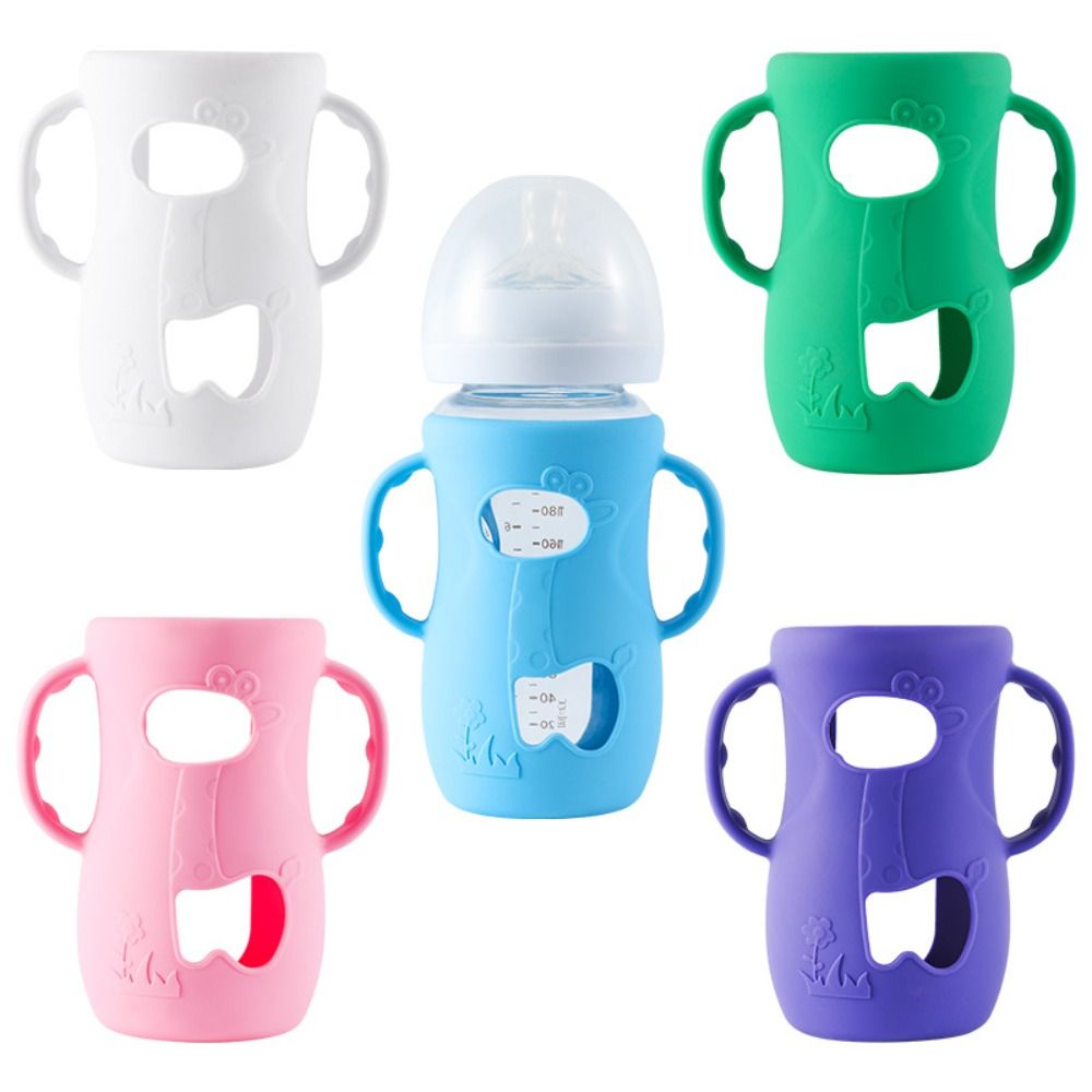 유니버설 아기 젖병 커버 손잡이가 있는 파손 방지 아기 - Baby Food Storage 리뷰 및 가격