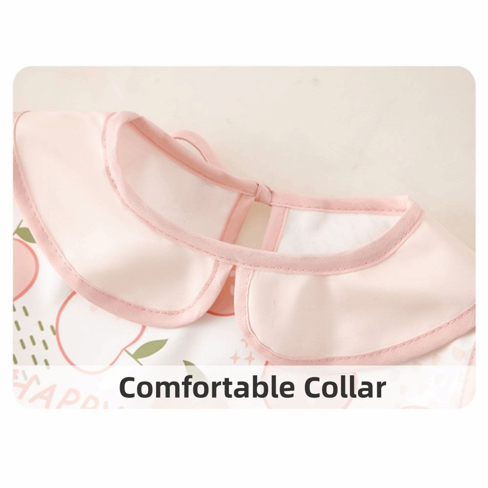 반팔 아동용 민소매 앞치마 방수 부드러운 아기 수유 턱 - Baby Food Apron 리뷰 및 가격