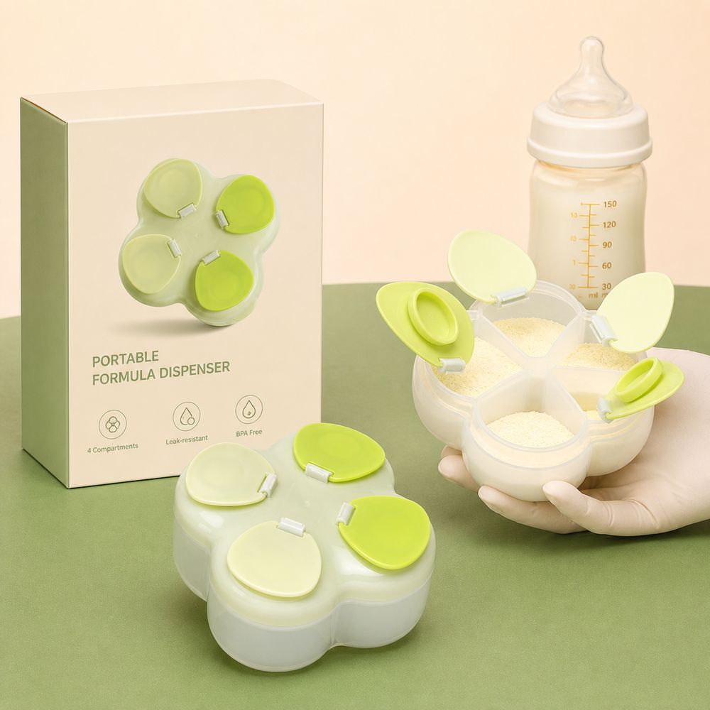 분할형 분유 디스펜서 720ml 4칸 분유통 PP 와이 - Baby Food Storage 리뷰 및 가격
