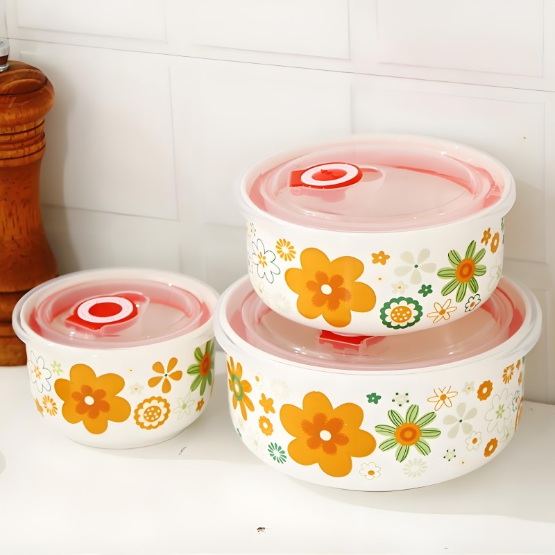 3 피스 세트, 고급 본 차이나 도시락 세트, 일본 스 - Baby Food Product 리뷰 및 가격
