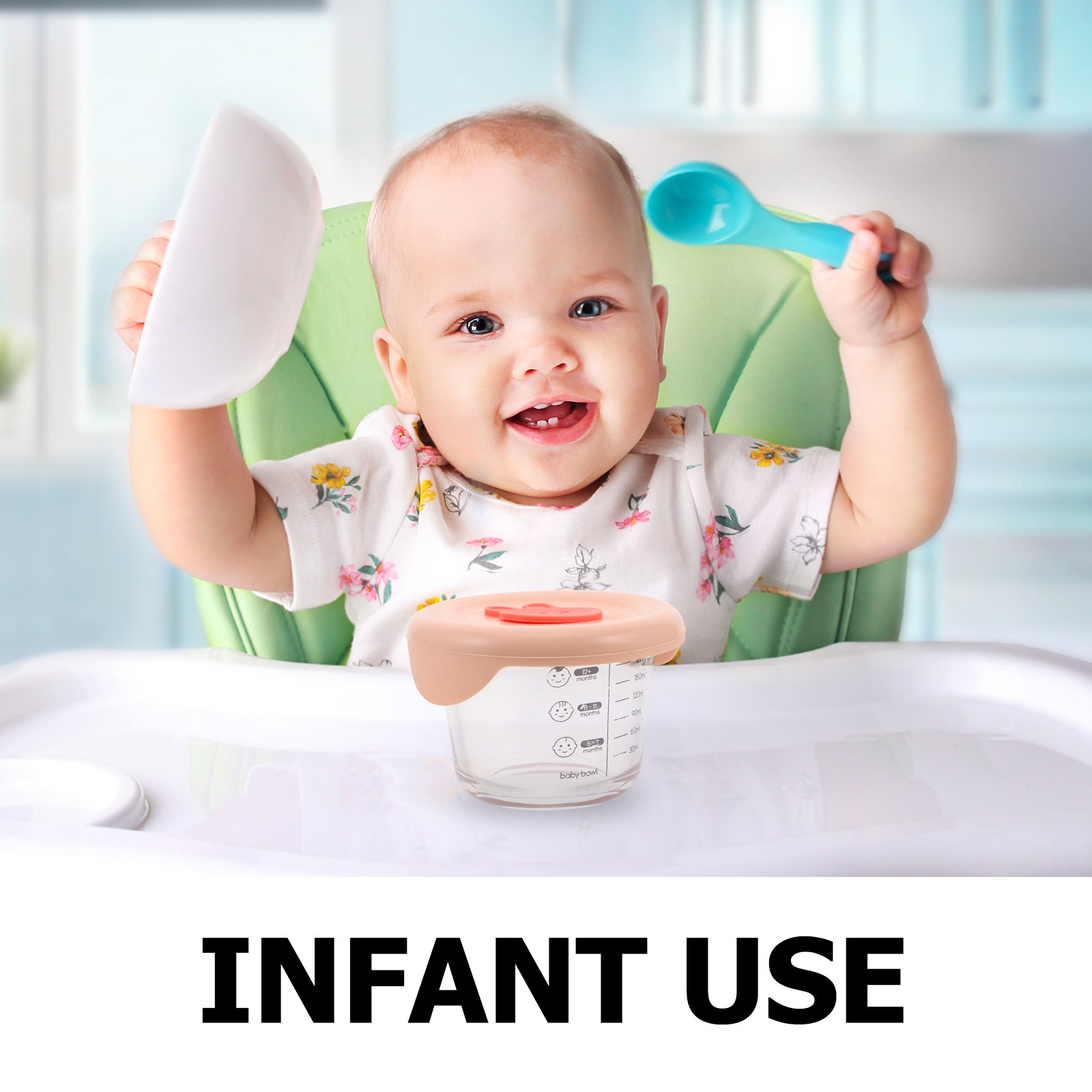 2Pcs 아기 음식 저장 용기 유리 230Ml 밀폐형  - Baby Food For Travelling 리뷰 및 가격