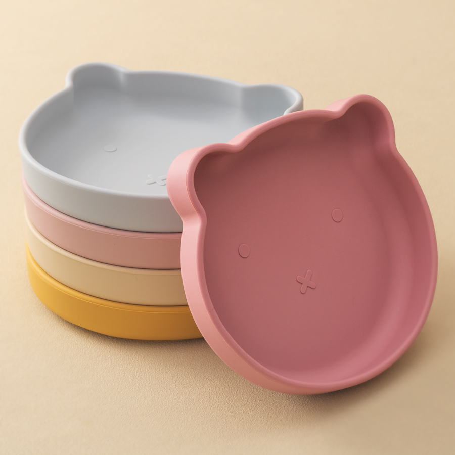 1PC 실리콘 아기 요리 흡입 식사 접시 만화 곰 모양 - Baby Food Product 리뷰 및 가격