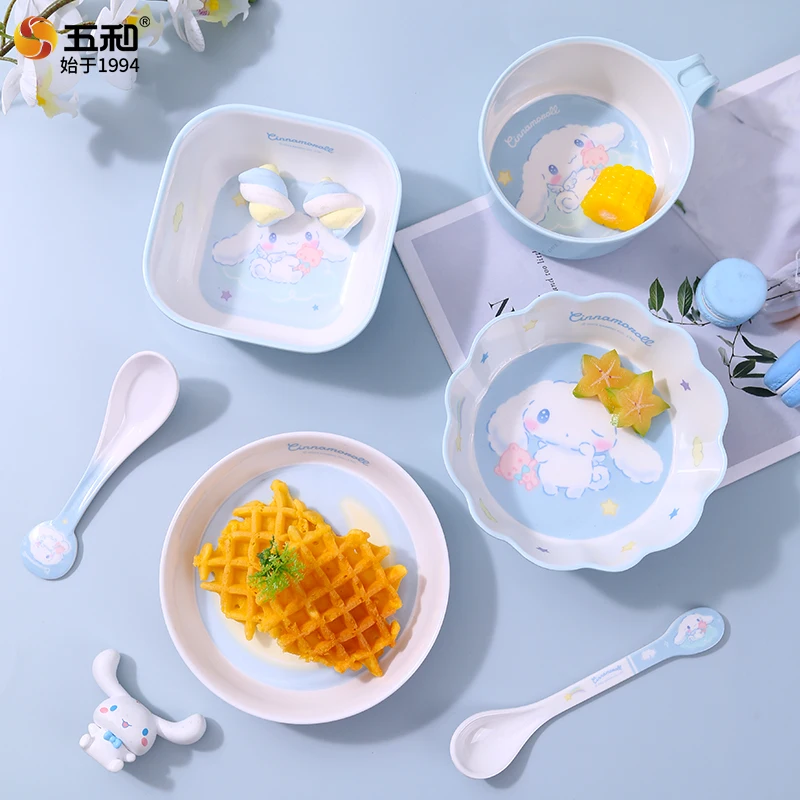 산리오 식기류 화상 방지 그릇 받침 컵 숟가락 귀여운  - Baby Food Eating 리뷰 및 가격