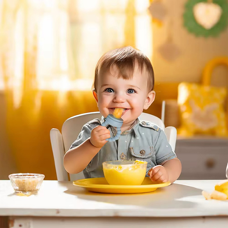 실리콘 이유식 냉동 트레이 뚜껑 포함 과일 음식 피더  - Baby Food Options 리뷰 및 가격