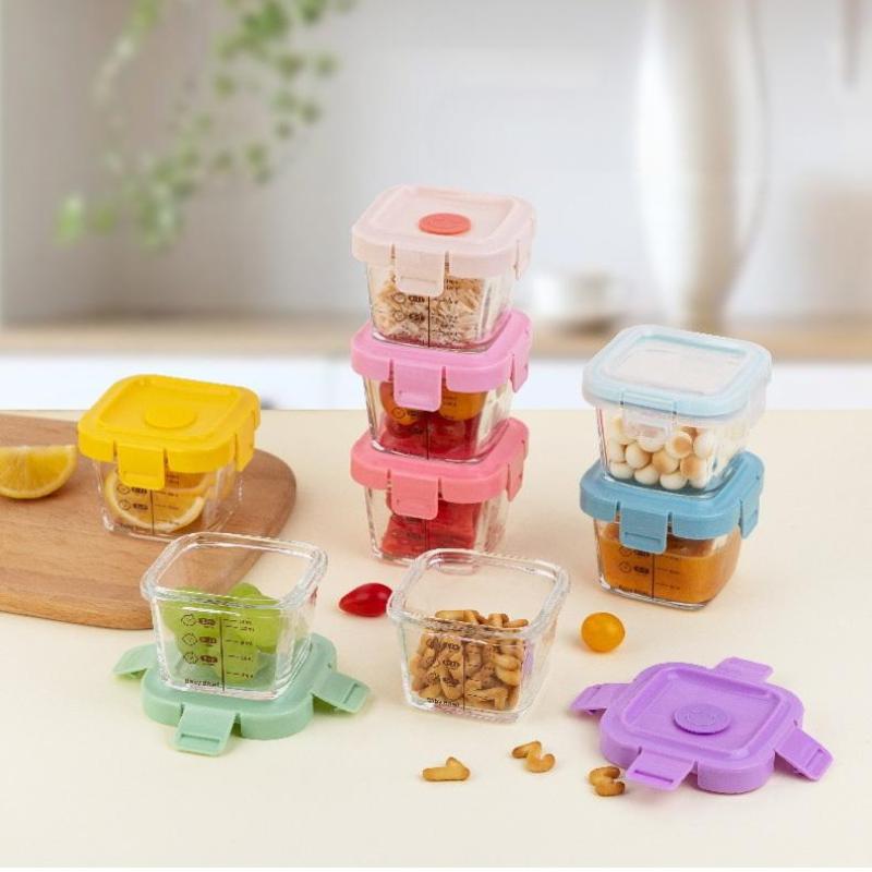 내열 보관함 스팍 3 in 1 휴대용 유리 이유식 용기 - Baby Food Storage 리뷰 및 가격