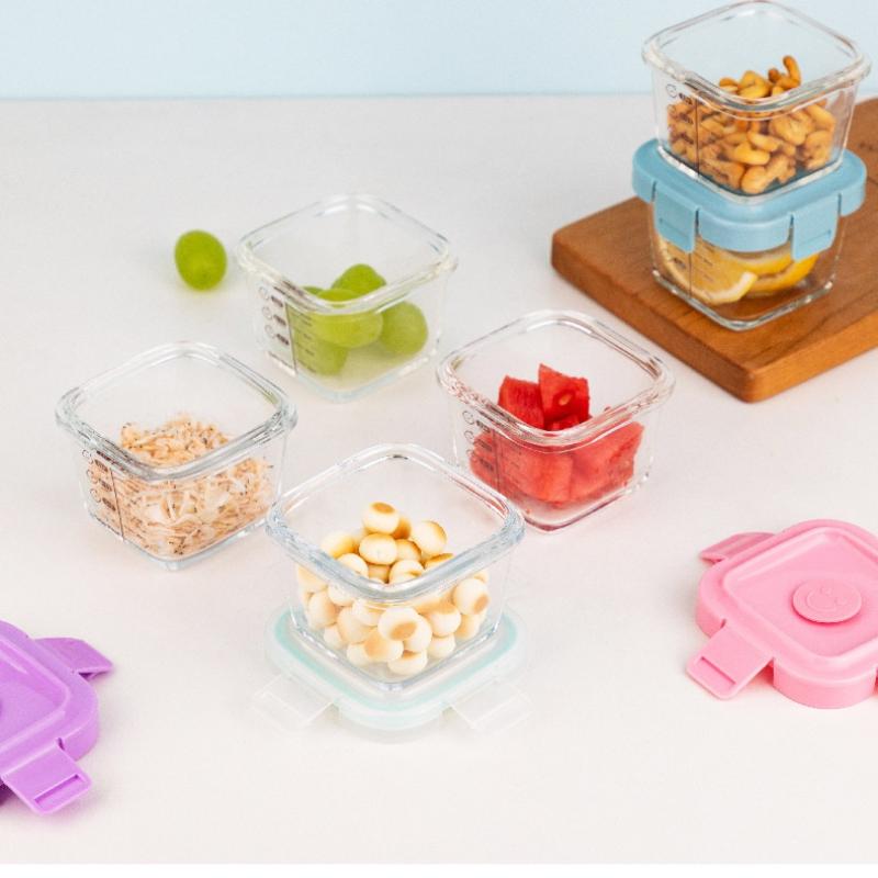 내열 보관함 스팍 3 in 1 휴대용 유리 이유식 용기 - Baby Food Storage 리뷰 및 가격