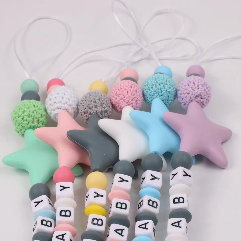 새로운 맞춤형 이름 아기 Teether 팔찌 식품 학년 - Baby Food Product 리뷰 및 가격