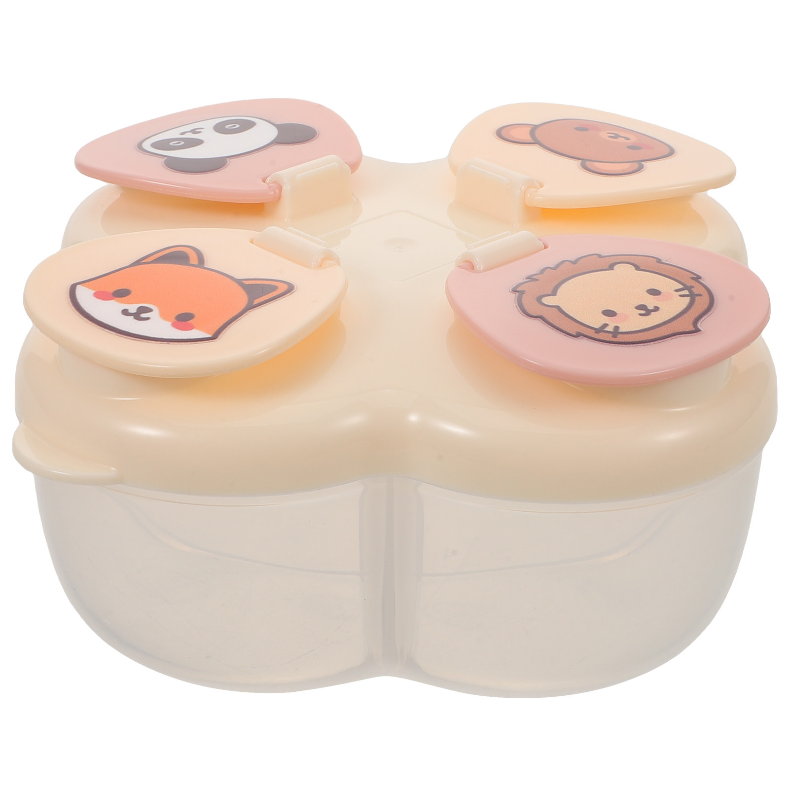 4칸 분리형 휴대용 분유통, 포뮬라 디스펜서 박스, 여 - Baby Food For Travelling 리뷰 및 가격