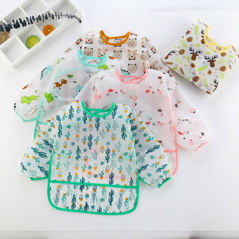 아기 Bibs 새로운 귀여운 어린이 아기 물건 유아 방 - Baby Food Apron 리뷰 및 가격