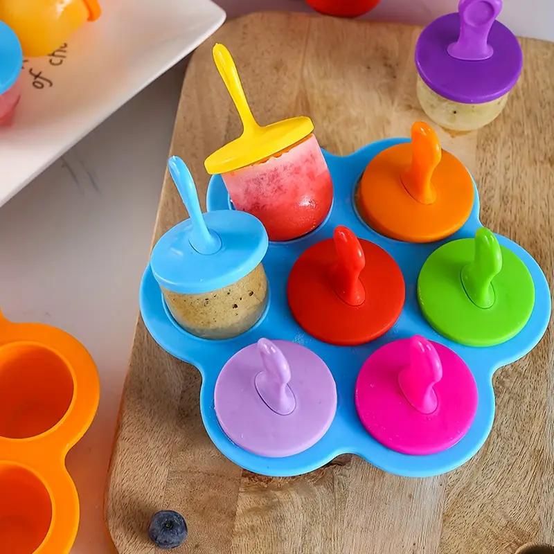 7칸 실리콘 아이스바 몰드, 가정용 미니 아기 음식 아 - Baby Food Zubereiter 리뷰 및 가격