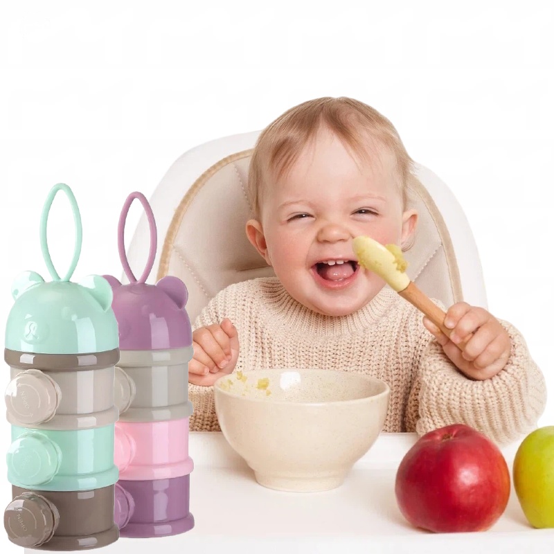 3/4 레이어 아기 휴대용 이유식 보관 상자 다중 개방 - Baby Food Options 리뷰 및 가격