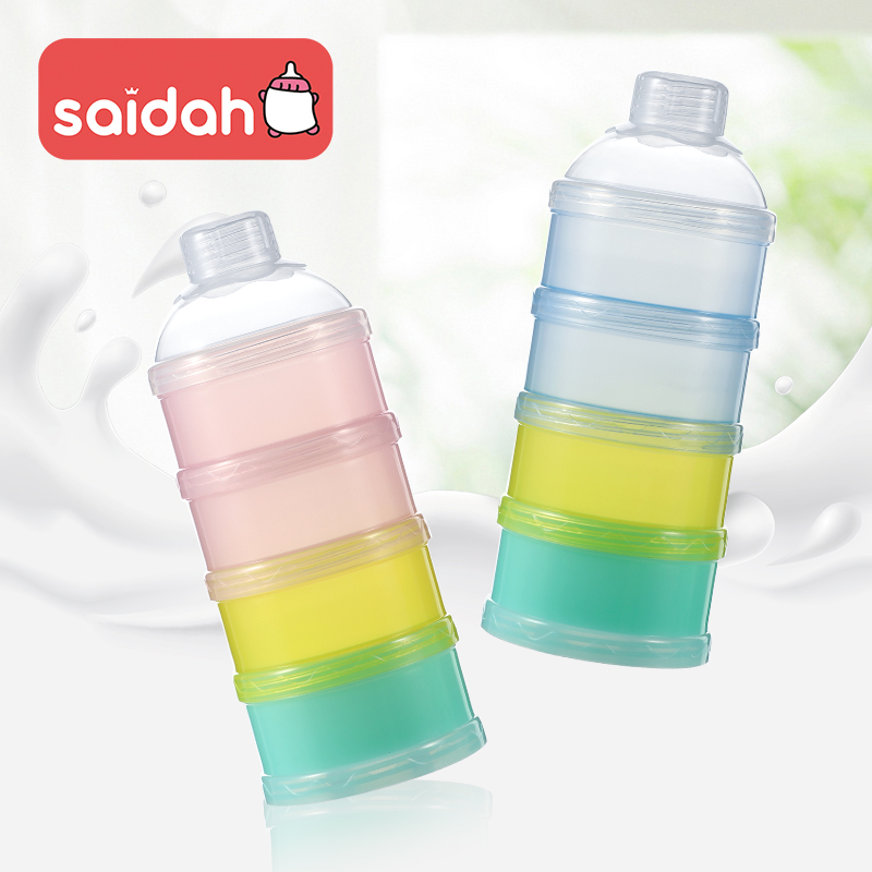 아기 수유 휴대용 4 레이어 분유 보관 상자 과일 스낵 - Baby Food Options 리뷰 및 가격