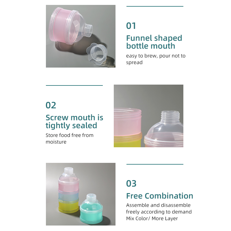 아기 수유 휴대용 4 레이어 분유 보관 상자 과일 스낵 - Baby Food Options 리뷰 및 가격