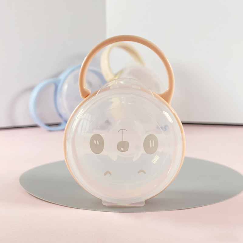 새로운 아기 젖꼭지 투명 방진 케이스, 귀여운 팬더 디 - Baby Food Storage 리뷰 및 가격