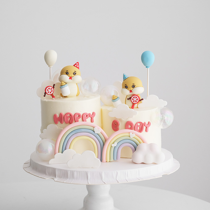 2025 년 뱀 년 신생아 생일 케이크 장식, 보름달  - Baby Food Newborn 리뷰 및 가격