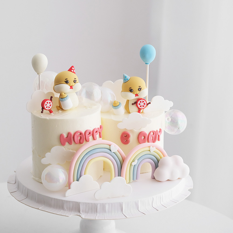 2025 년 뱀 년 신생아 생일 케이크 장식, 보름달  - Baby Food Newborn 리뷰 및 가격